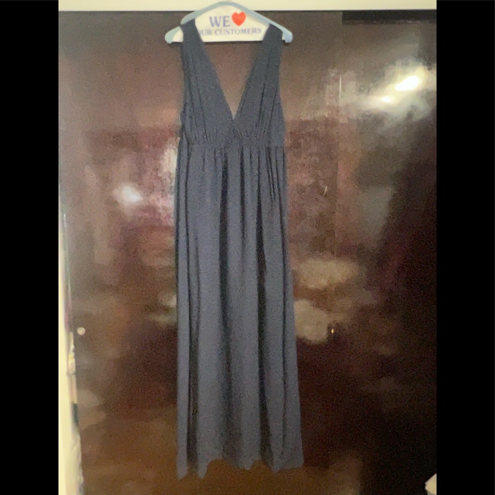 Alice and Olivia navy blue dress